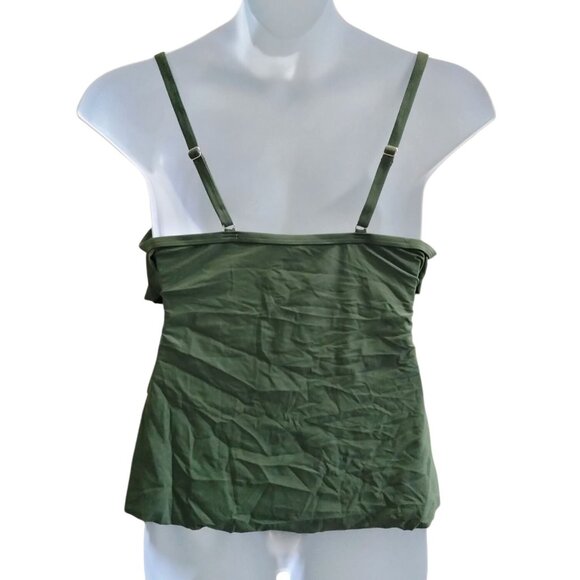 B2prity Two-Piece Swim Set Ruffle Swim Top High-Waisted Boyshorts Plus Size 2XL - Picture 7 of 10